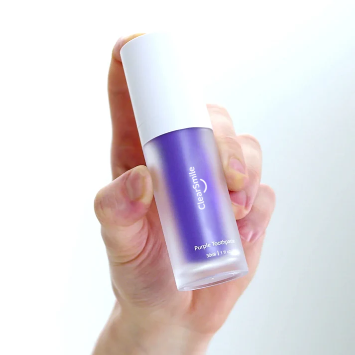 PURPLE TOOTHPASTE